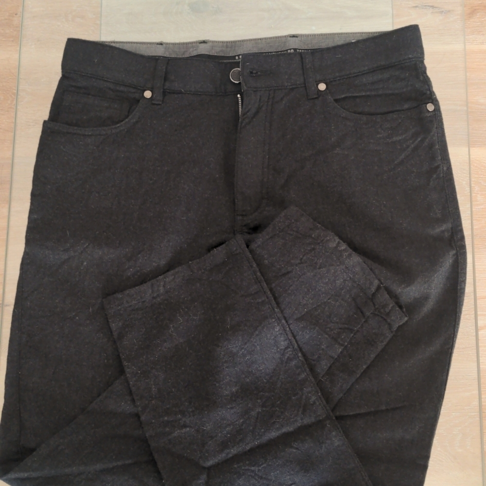 Ermenegildo Zegna Charcoal Chinos